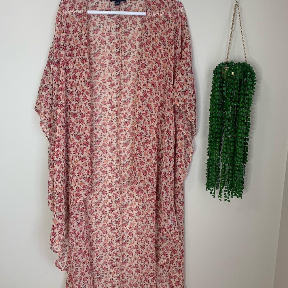 Floral kimono